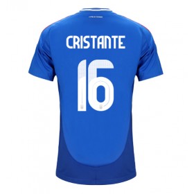 Italien Bryan Cristante #16 Hemmakläder EM 2024 Kortärmad